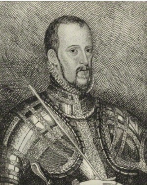 Portrait of of Scot's Hall (c. 1535 - 1594)