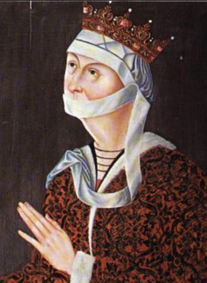 Portrait de Dorothea von Hohenzollern (1422 - 1495)