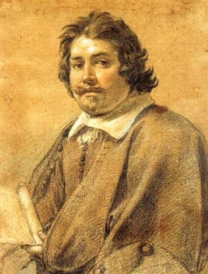 Portrait de Simon Vouet (1590 - 1649)