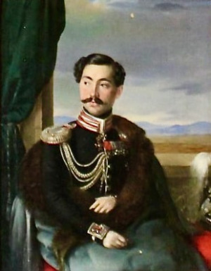 Portrait de David de Mingrélie (1813 - 1853)