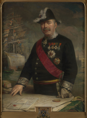 Portrait de Amédée Visart de Bocarmé (1835 - 1924)