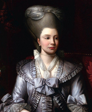 Portrait de Charlotte von Mecklenburg-Strelitz (1744 - 1818)