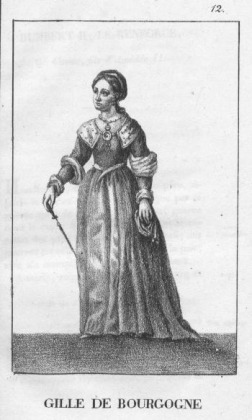 Portrait de Gisèle de Bourgogne