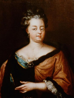 Portrait de Franziska Salome Wurmser von Vendenheim zu Sundhausen (1689 - 1743)