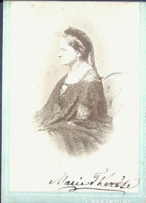 Portrait de Marie-Thérèse d'André (ca 1864 - 1936)