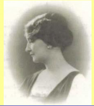 Portrait de Odette Humann (1884 - 1954)