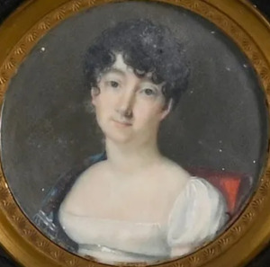 Portrait de Adèle Le Sénéchal de Kercado (1788 - )