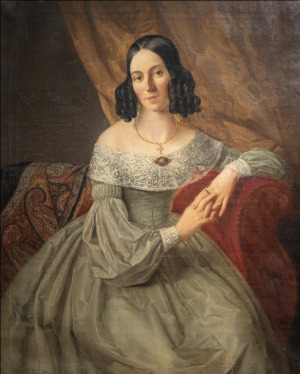 Portrait de Anne Cécile Van Nes (1804 - 1842)