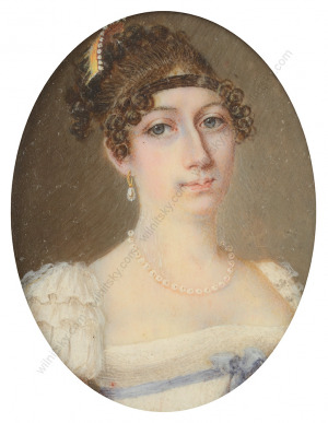 Portrait de Aglaé de Bonenfant (1786 - 1841)