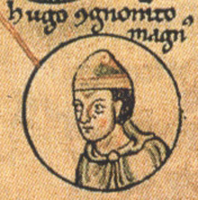 Portrait de Hugues le Grand (1057 - 1101)
