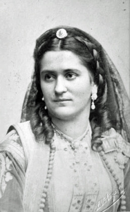 Portrait de Milena Vukotić (1847 - 1923)