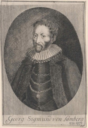 Portrait de Georg Sigismund von Lamberg (1565 - ca 1632)