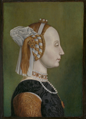 Portrait de Battista Sforza (1446 - 1472)