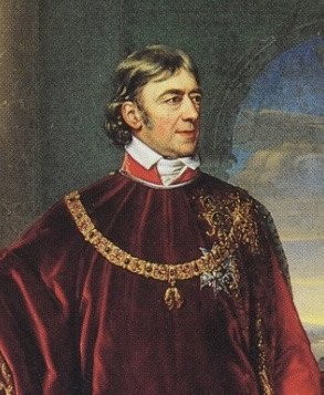 Portrait de Ferenc Széchényi de Sárvár-Felsövidék (1754 - 1820)