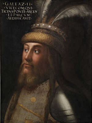 Portrait de Galeazzo II Visconti (1320 - 1378)