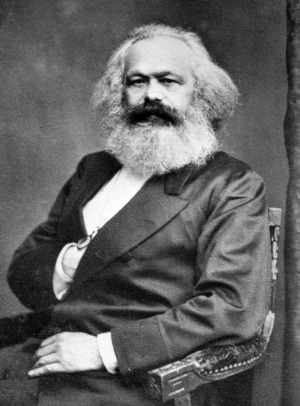 Portrait de Karl Marx (1818 - 1883)