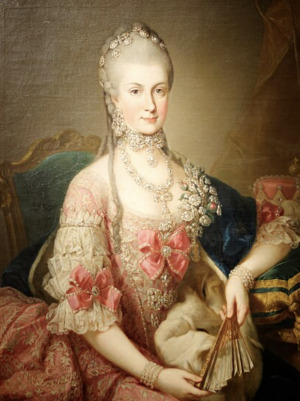 Portrait de Maria-Christina von Habsburg-Lothringen (1742 - 1798)