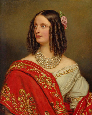 Portrait de Augusta von Habsburg-Lothringen (1825 - 1864)