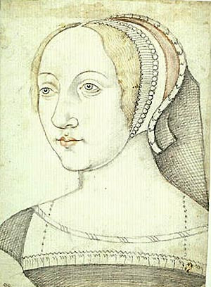 Portrait de Catherine de Montmorency (1532 - 1624)