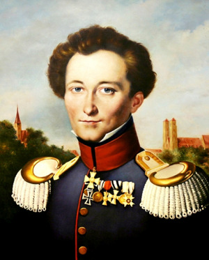 Portrait de Karl von Clausewitz (1780 - 1831)