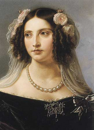 Portrait de Elisabeth von Wittelsbach (1801 - 1873)