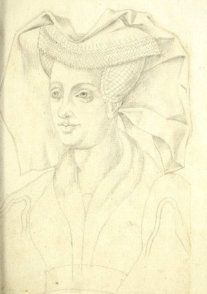 Portrait de Anne de Jauche ( - 1417)