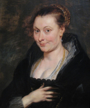 Portrait de Isabella Brandt (1591 - 1626)
