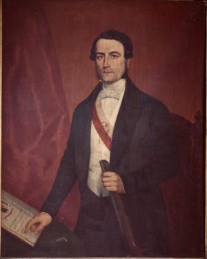 Portrait de Jules de Saint-Genois des Mottes (1813 - 1867)