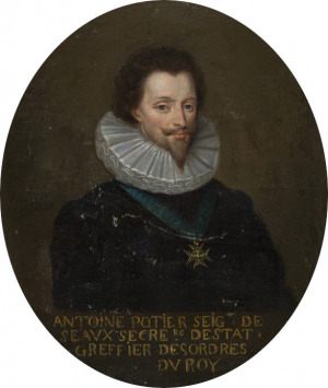 Portrait de Antoine Potier (ca 1585 - 1621)