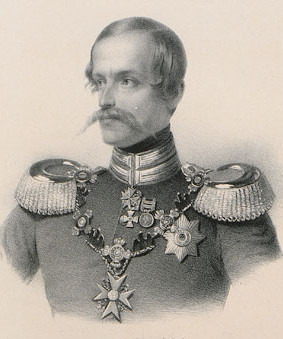 Portrait de Waldemar von Preußen (1817 - 1849)