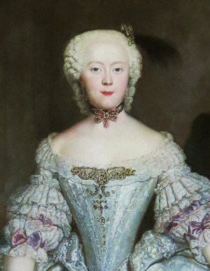 Portrait of Luise von Braunschweig-Wolfenbüttel (1722 - 1780)