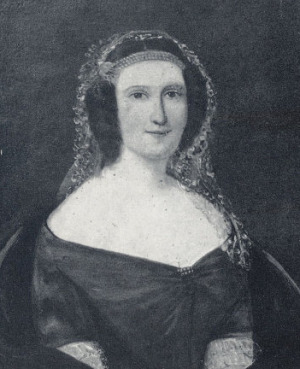 Portrait de Anne Pauline de Taillevis de Jupeaux (1778 - 1877)
