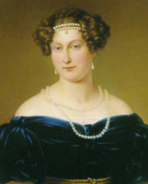 Portrait de Antoinette von Sachsen-Coburg-Saalfeld (1779 - 1824)