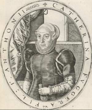 Portrait de Katharina Fugger (1532 - 1585)