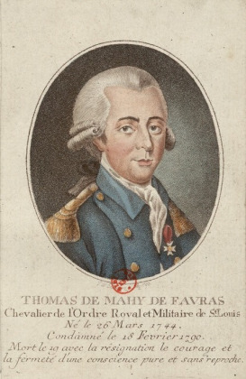 Portrait of Thomas de Mahy (1744 - 1790)