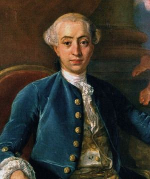 Portrait de Casanova (1725 - 1798)