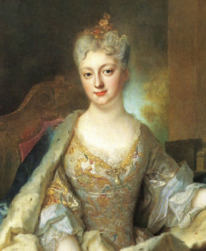 Portrait de Marguerite Geneviève de Montlezun (1691 - 1734)