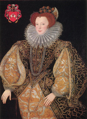 Portrait de Lettice Knollys (1539 - 1634)
