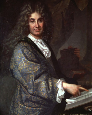 Portrait de Nicolas Boileau Despréaux (1636 - 1711)
