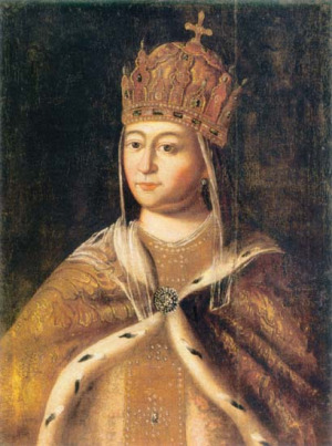 Portrait de Evdokia Strechnieva (1608 - 1645)