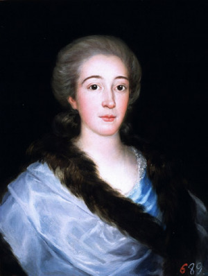 Portrait de María Teresa de Vallabriga y Rozas (1758 - 1820)
