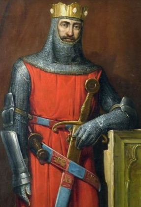 Portrait de Alfonso IX de León (1171 - 1230)