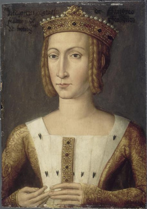 Portrait de Marguerite III de Flandre (1350 - 1405)