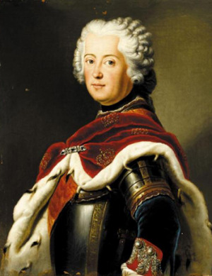 Portrait de Friedrich II der Große (1712 - 1786)