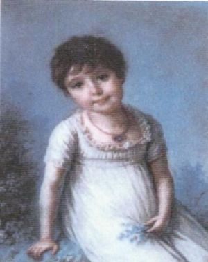 Portrait de Anne Pelauque de Béraut (1818 - 1895)
