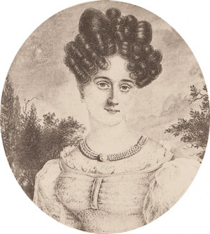 Portrait of Joséphine Angélique Guenet (1803 - 1867)