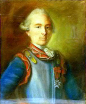 Portrait de Philippe Charles François Paparel de Vitry ( - 1794)