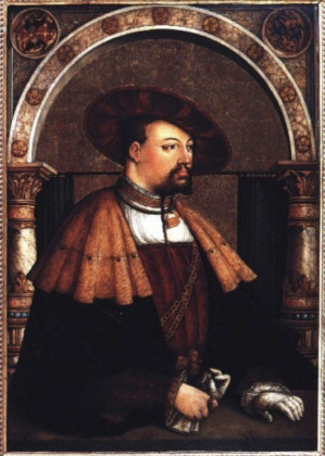 Portrait de Eitel-Frédéric III de Hohenzollern (1494 - 1525)