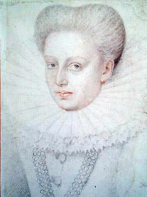 Portrait de Marie de Lorraine-Guise (1555 - 1603)