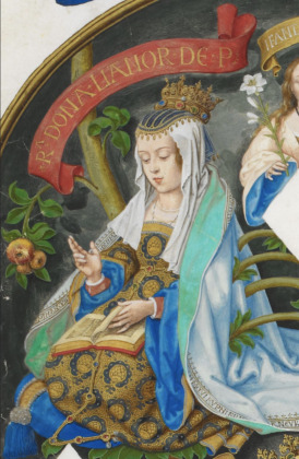Portrait de Leonor de Aragón (1402 - 1445)